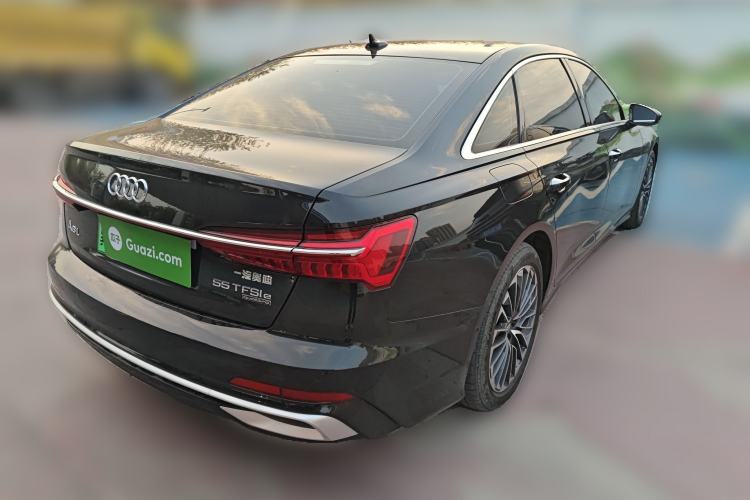 Used Audi A6L New Energy 2020 55 TFSI e quattro Rear Right 45 Deg