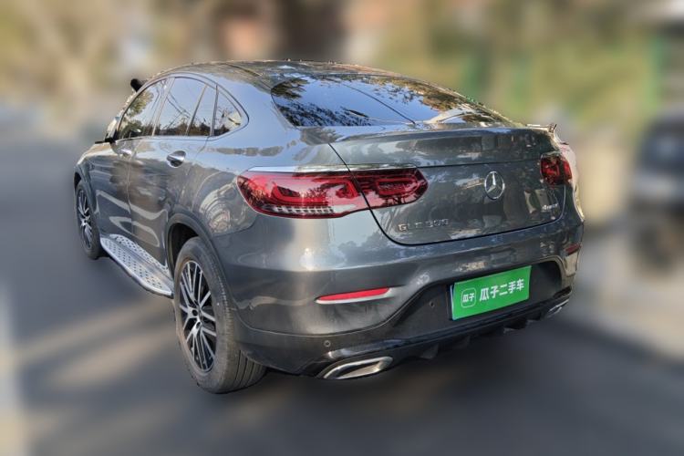 Used Mercedes-Benz GLC Coupe 2020 GLC 300 4MATIC Coupe SUV Rear Left 45 Deg