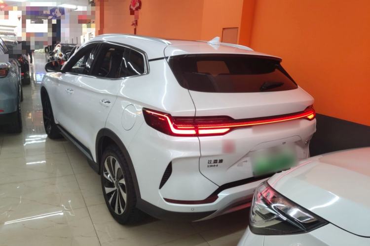 Used BYD Song PLUS New Energy 2024 HONOR Edition DM-i 110km Flagship Model Rear Left 45 Deg