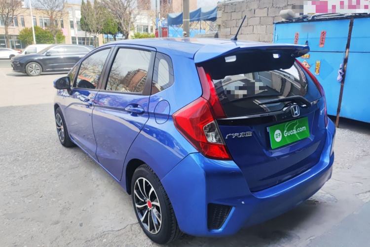 Used Honda Fit 2016 1.5L LX CVT Comfort Model Rear Left 45 Deg