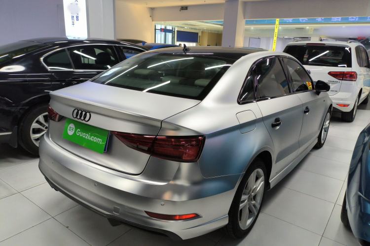 Used Audi A3 2018 30th Anniversary Edition Limousine 35 TFSI Fashion Model Rear Right 45 Deg