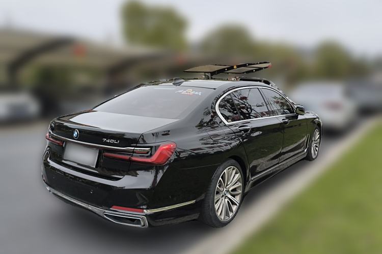 Used BMW 7 Series 2019 Restyled 740Li Leading Luxury Package Rear Right 45 Deg