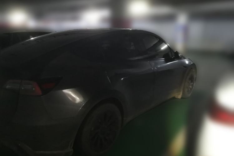 Used Tesla Model Y 2021 Standard Range Rear-Wheel Drive Version Rear Right 45 Deg