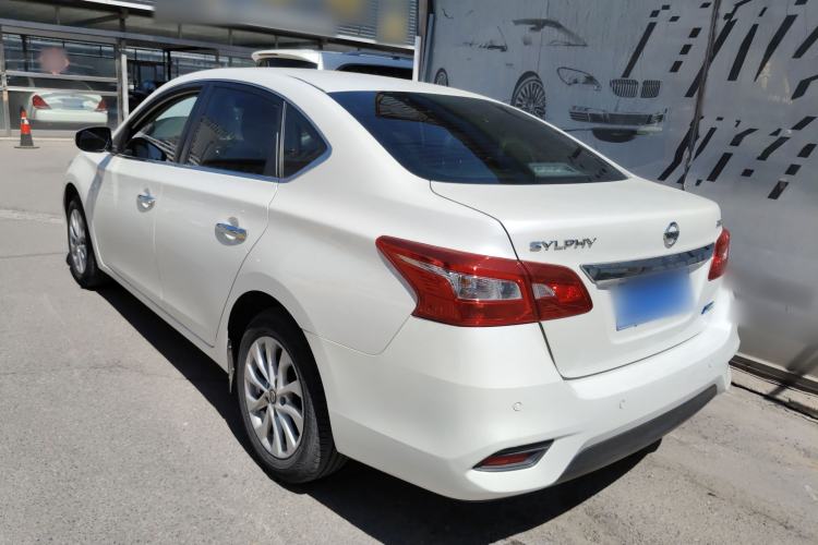 Used Nissan Sylphy 2019 1.6XV CVT Smart Connect Luxury Edition China VI Standard Rear Left 45 Deg