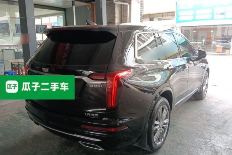 Used Cadillac XT6 2021 2.0T Six-Seater Four-Wheel-Drive Luxury Version Rear Right 45 Deg