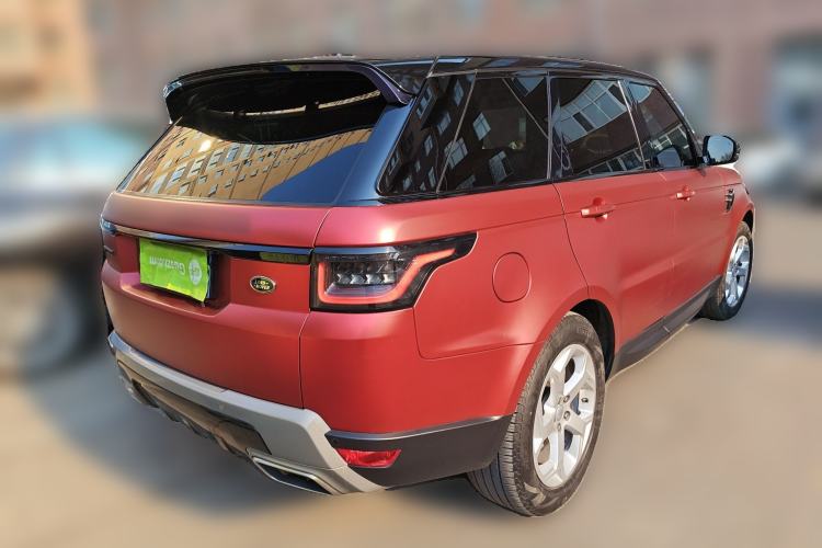 Used Land Rover Range Sport 2021 3.0 L6 SE Rear Right 45 Deg