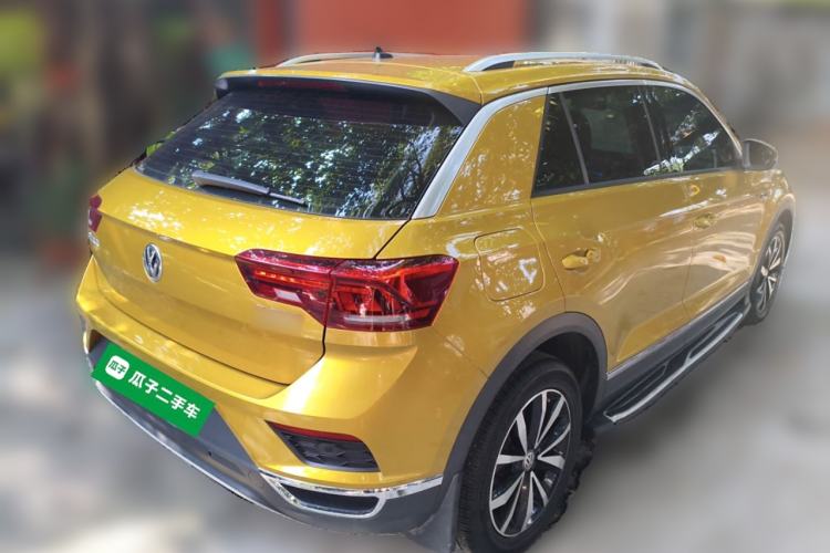 Used Volkswagen T-ROC 2018 280TSI DSG Two-Wheel-Drive Comfort Version China V Standard Rear Right 45 Deg