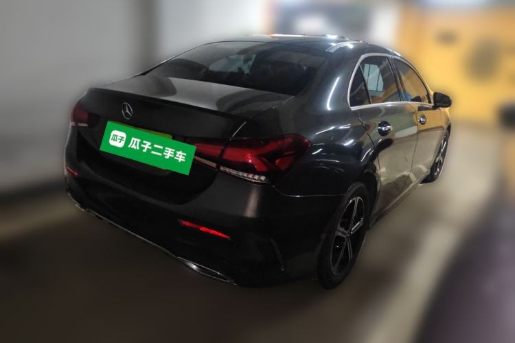Used Mercedes-Benz A-Class 2022 Revised Version A 200 L Sport Sedan Fashionable Style Rear Right 45 Deg