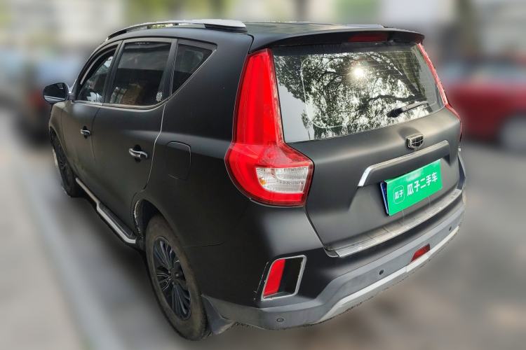 Used Geely Auto Vision X6 2016 1.8L Manual Luxury Model Rear Left 45 Deg