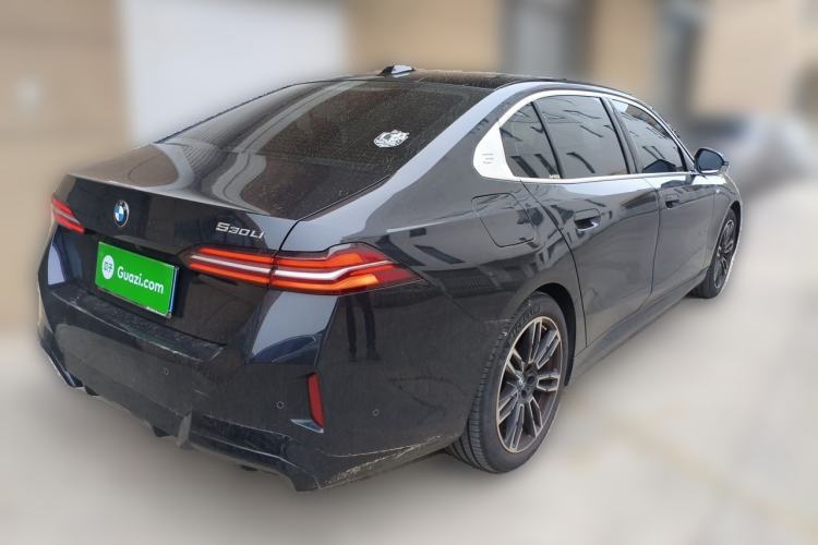 Used BMW 5 Series 2024 530Li Leading Model M Sport Package Rear Right 45 Deg