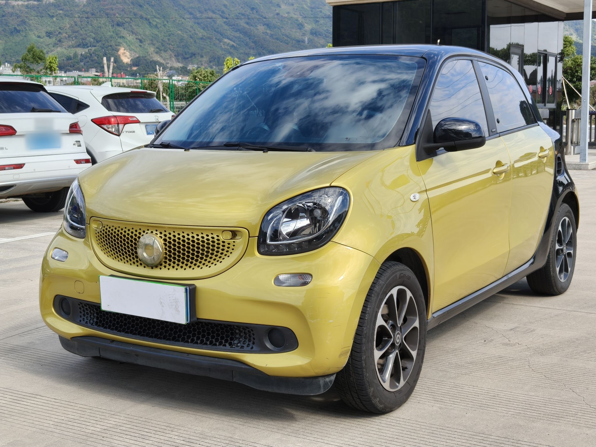 تحت مقدمة السيارة