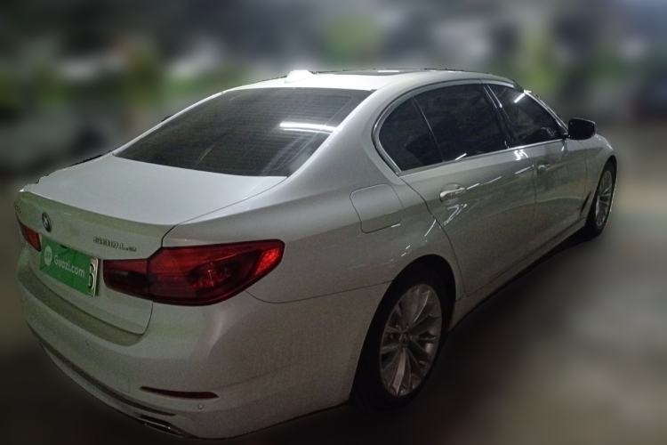 Used BMW 5 Series New Energy 2020 530Le Pioneer Edition Rear Right 45 Deg