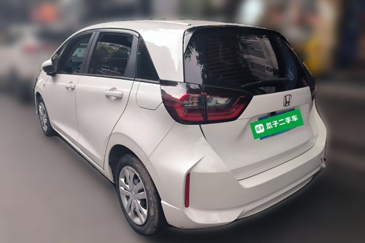 Used Honda Fit 2021 1.5L CVT Trend Edition Rear Left 45 Deg