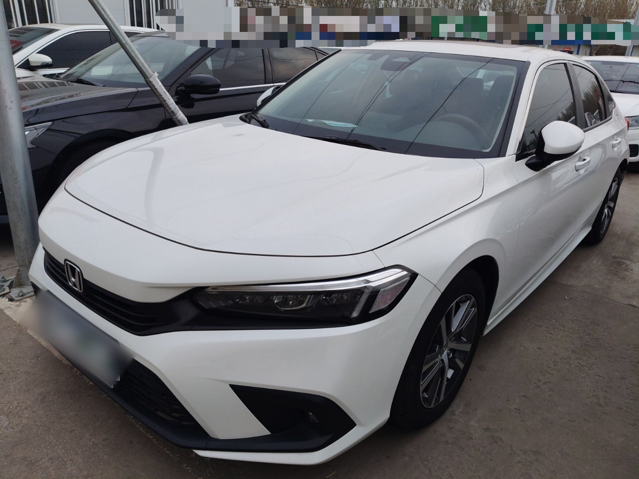 تحت مقدمة السيارة