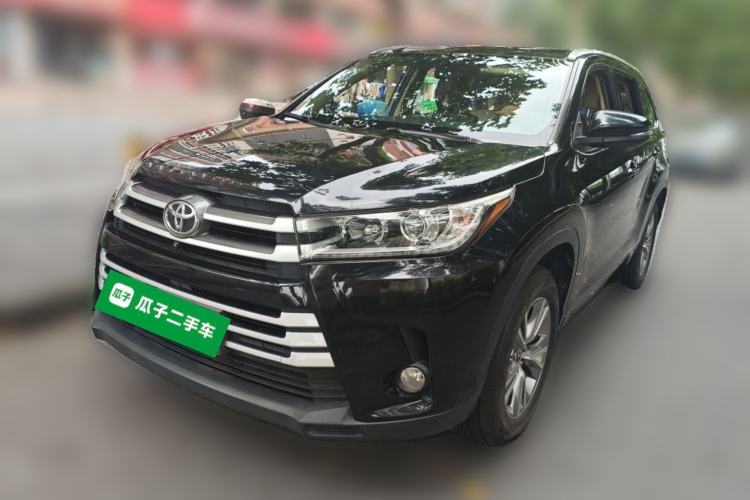 Used Toyota Highlander 2018 2.0T Two-Wheel Drive Elite Version 5 Seats China VI Standard