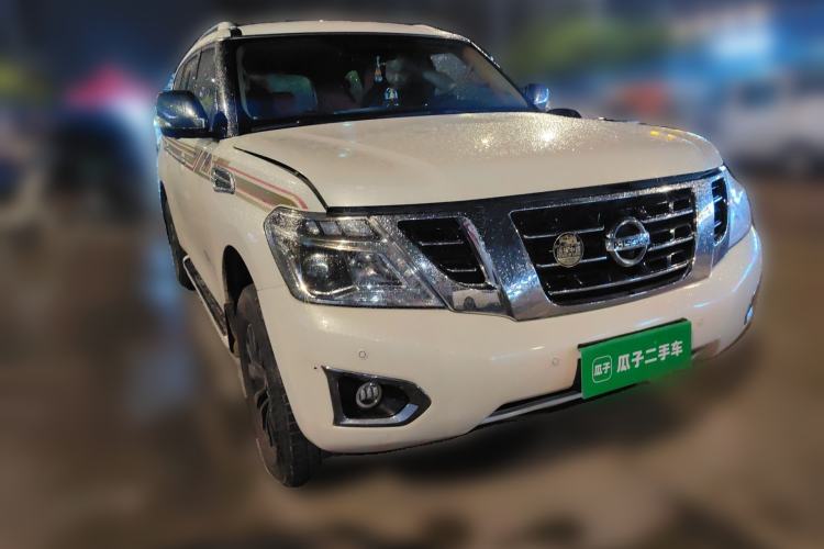 Used Nissan Patrol 2018 Y62 4.0 XE Middle East Front Right 45 Deg