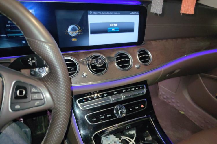 Used Mercedes-Benz E-Class 2016 E 300 L Stylish Model Audio And AC Panel