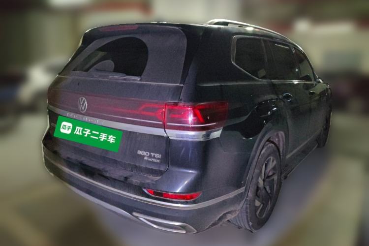 Used Volkswagen Teramont 2021 380TSI Four-Wheel Drive Prestige Luxury Edition Rear Right 45 Deg