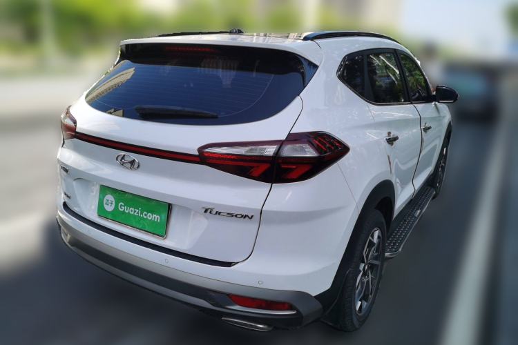 Used Hyundai Tucson 2020 280TGDi Two-Wheel-Drive GLS Fashion Edition China VI Standard Rear Right 45 Deg
