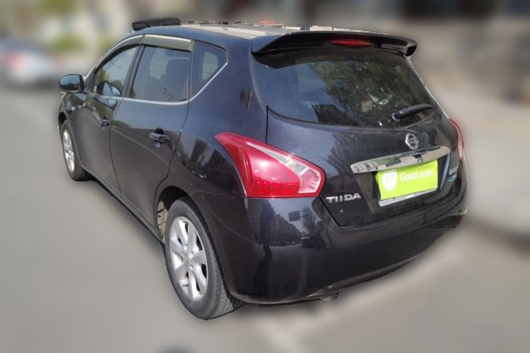 Used Nissan Tiida 2013 1.6L CVT Cool Cafe Edition Rear Left 45 Deg