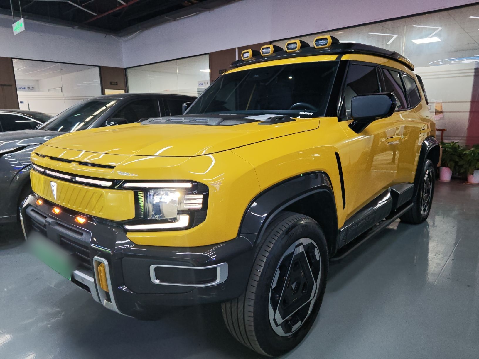 تحت مقدمة السيارة