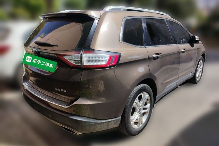 Used Ford Edge 2018 EcoBoost 245 Two-Wheel-Drive Titanium 7-Seater China V Standard Rear Right 45 Deg