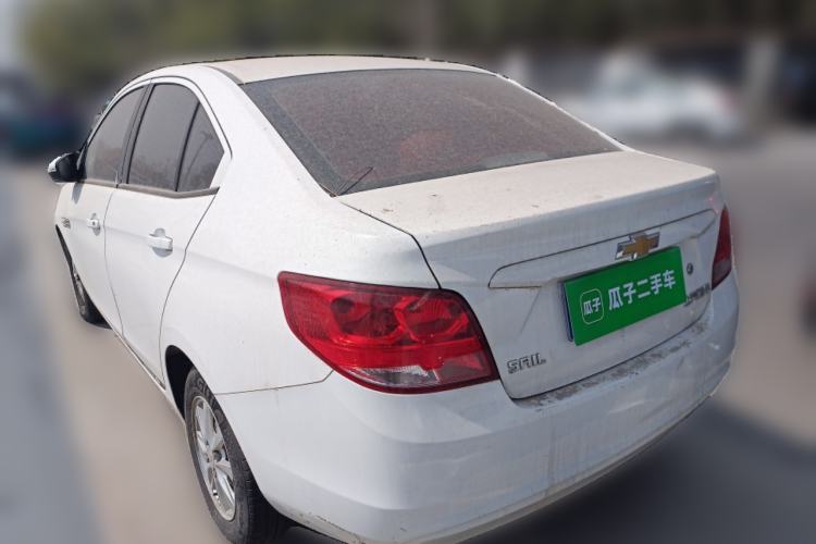 Used Chevrolet Sail 2018 Sail 3 1.3L AMT Ideal Edition Rear Left 45 Deg