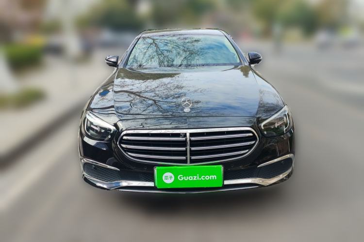 Used Mercedes-Benz E-Class New Energy 2021 E 350 e L Plug-in Hybrid Sedan Front