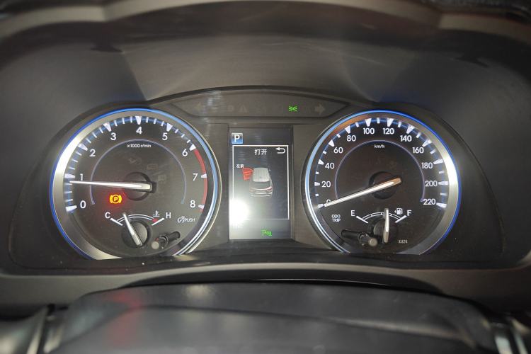 Used Toyota Highlander 2018 2.0T Four-Wheel Drive Knight Edition 7 Seats China VI Standard Instrument Cluster