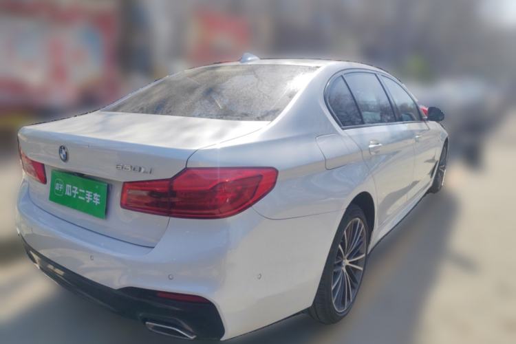 Used BMW 5 Series 2019 Facelifted 530Li Leading Edition M Sport Package Rear Right 45 Deg