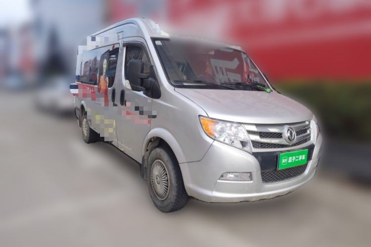 Used Dongfeng Yufeng 2021 2.3T V9 Logistics Vehicle Long Wheelbase Mid-Roof Design 6-9 Seats China V Emission Standard WP2.3 Front Right 45 Deg