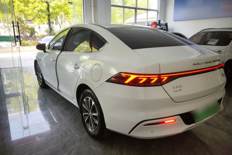 Used BYD Qin PLUS 2024 HONOR Edition DM-i 55KM Leading Model Rear Left 45 Deg