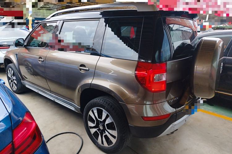 Used Skoda Yeti 2016 1.4TSI DSG Prestige Edition Rear Left 45 Deg