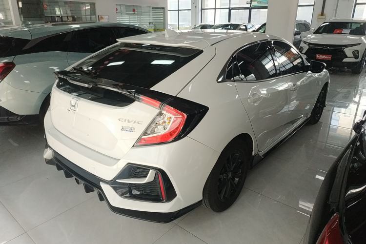 Used Honda Civic 2021 HATCHBACK 220TURBO CVT New Trendsetter Rear Right 45 Deg