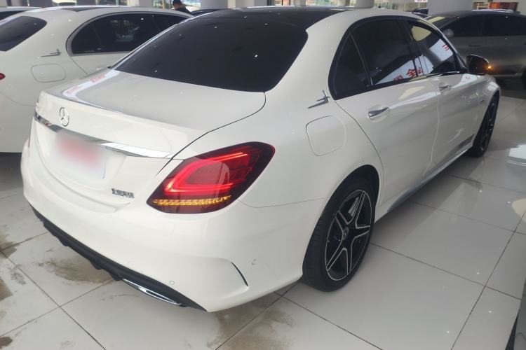 Used Mercedes-Benz C-Class 2021 C 260 L Sport Edition Star Collection Rear Right 45 Deg