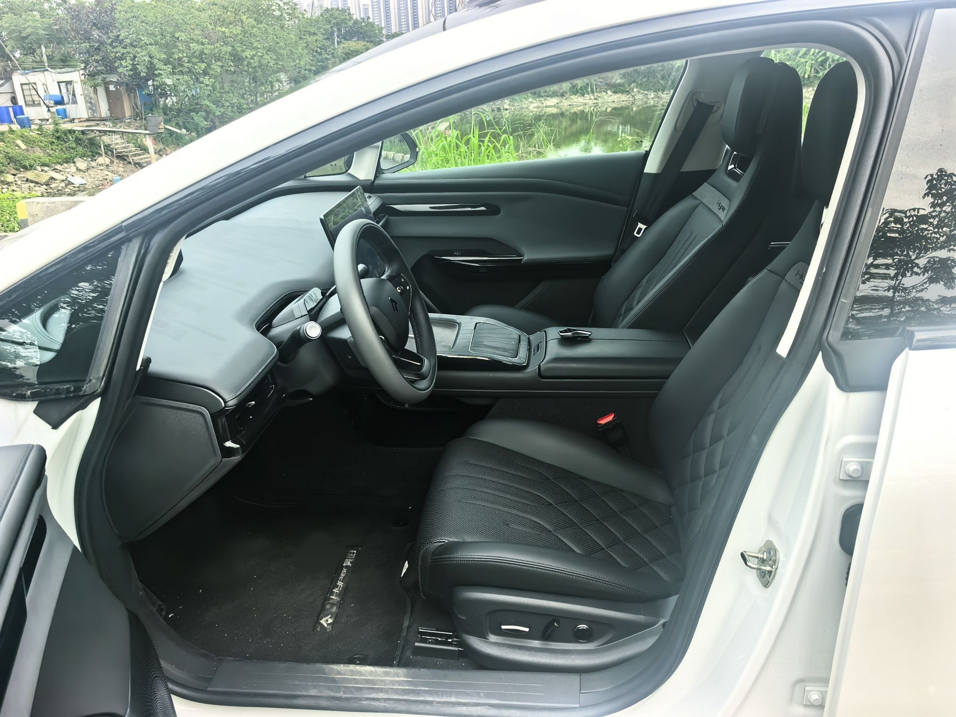Avant de la voiture