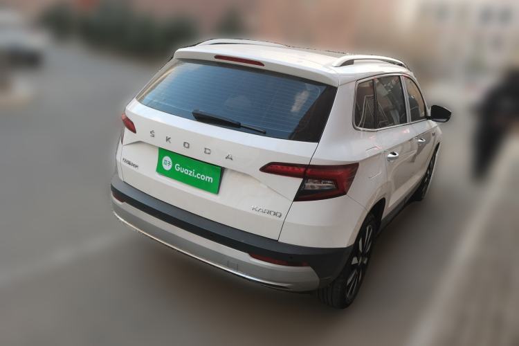 Used Skoda Karoq 2021 TSI280 Luxury Edition Rear Right 45 Deg