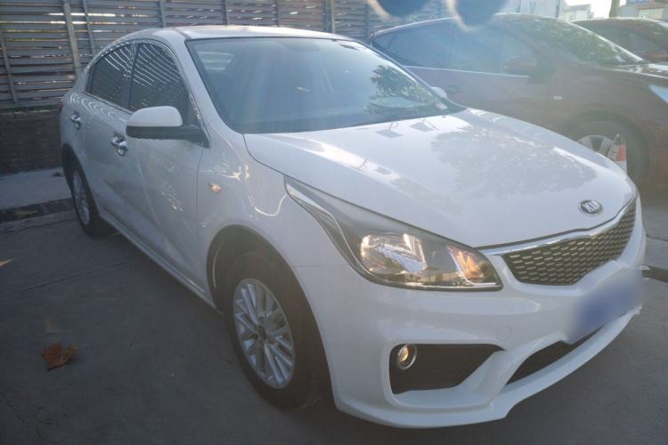 Used Kia K2 2019 Sedan 1.4L Automatic Transmission 15th Anniversary Special Edition GLS China V Standard Front Right 45 Deg