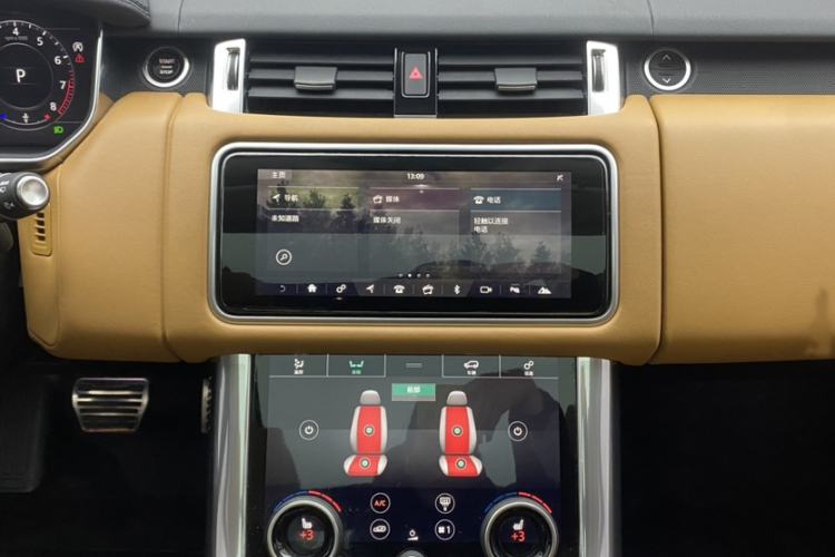 Used Land Rover Range Sport 2020 3.0 L6 HSE DYNAMIC Audio And AC Panel