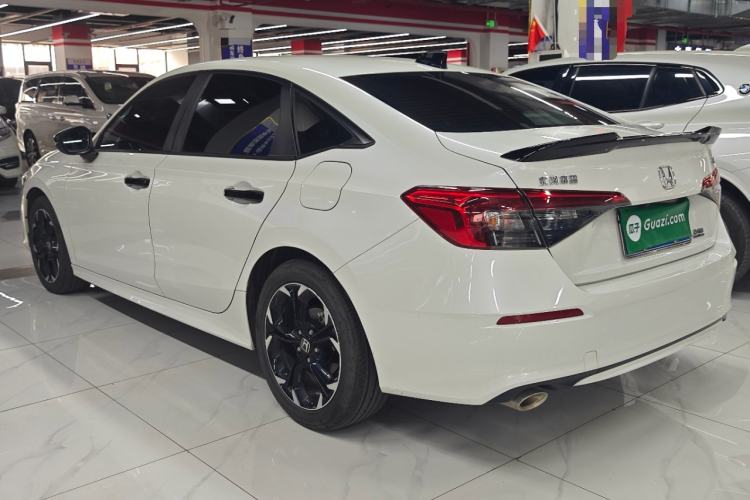 Used Honda Civic 2022 240TURBO CVT Dynamic Edition Rear Left 45 Deg