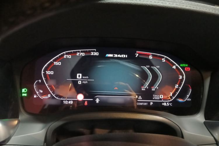 Used BMW 3 Series 2021 Facelifted 325Li M Sport Night Edition Package Instrument Cluster