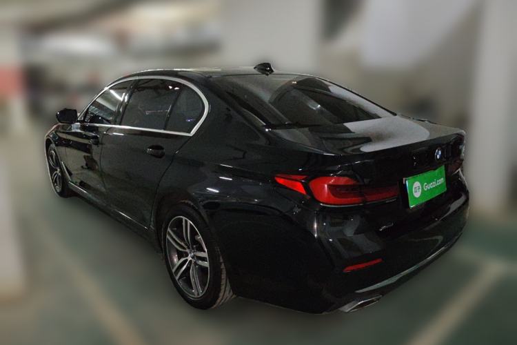 Used BMW 5 Series 2021 530Li xDrive Luxury Package Rear Left 45 Deg