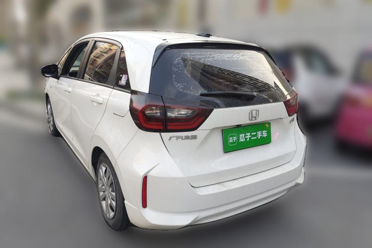 Used Honda Fit 2021 1.5L CVT Trend Edition Rear Left 45 Deg