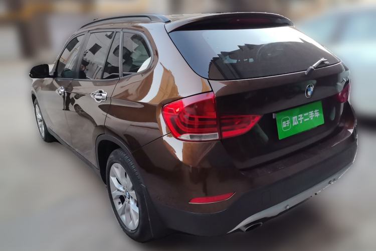 Used BMW X1 2012 sDrive18i Luxury Edition Rear Left 45 Deg