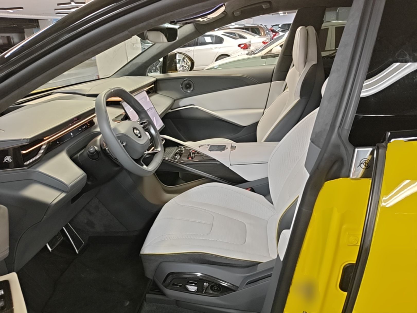 Avant de la voiture