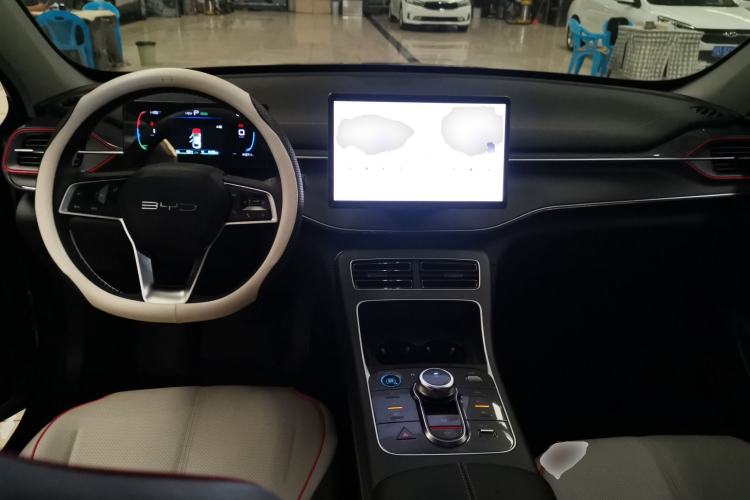 Used BYD Destroyer 05 2023 Champion Edition DM-i 55KM Luxury Model Center Console