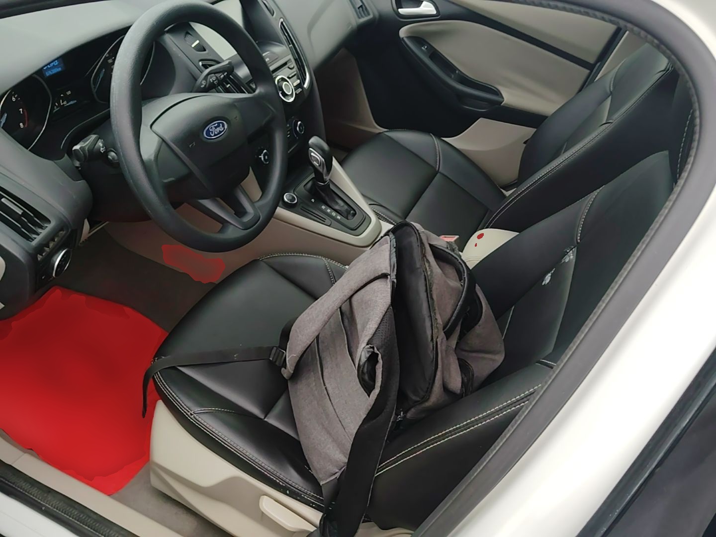 Avant de la voiture