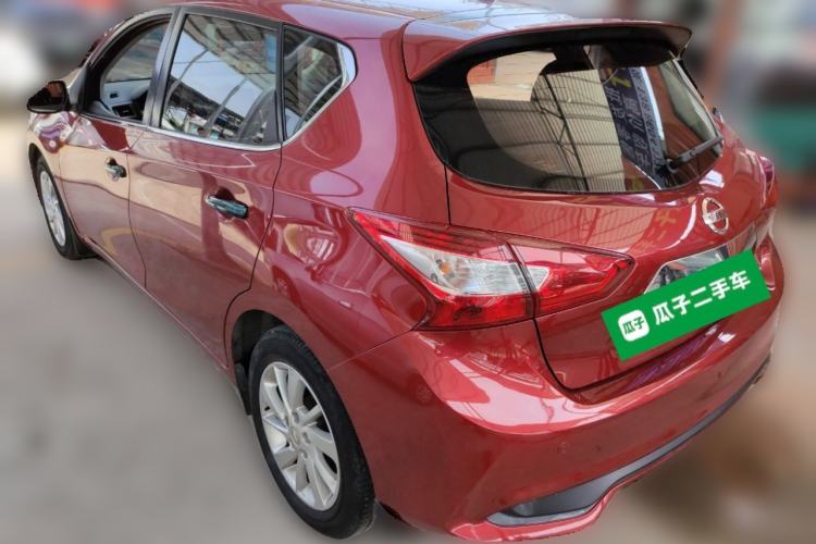 Used Nissan Tiida 2016 1.6L CVT Cool Dynamic Edition Rear Left 45 Deg