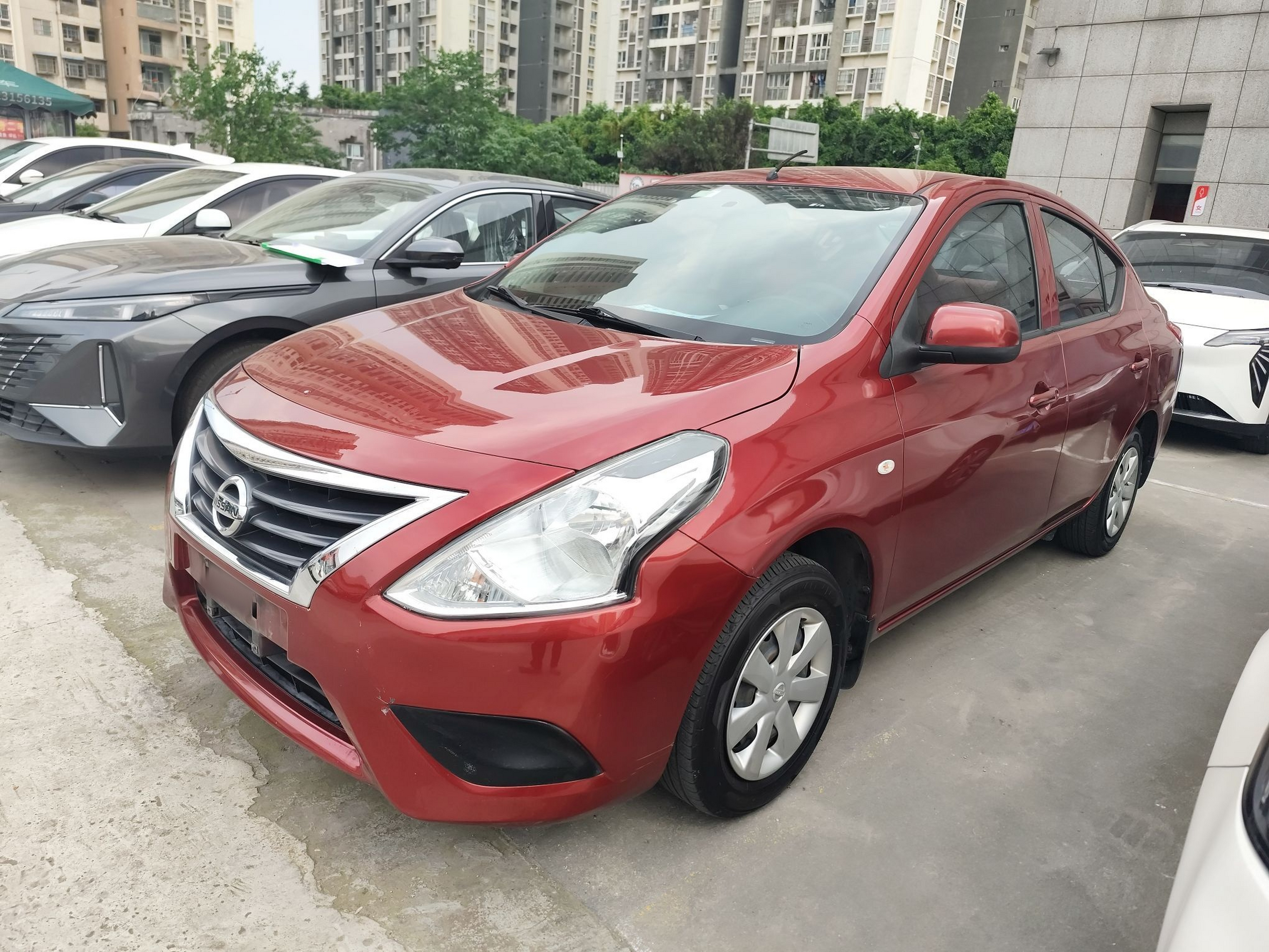 Parte inferior delantera