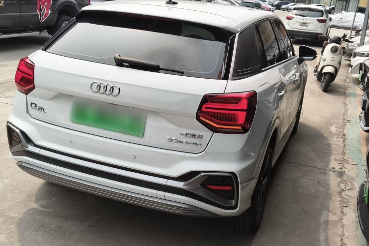 Used Audi Q2L e-tron 2022 Q2L e-tron Pure Electric Smart Enjoyment Model Rear Right 45 Deg